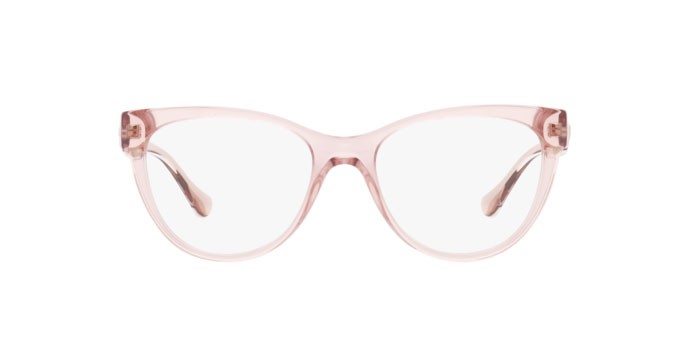 Eyeglasses Versace VE 3304 (5339) color transparent pink shape cat eye lenses demo lens
