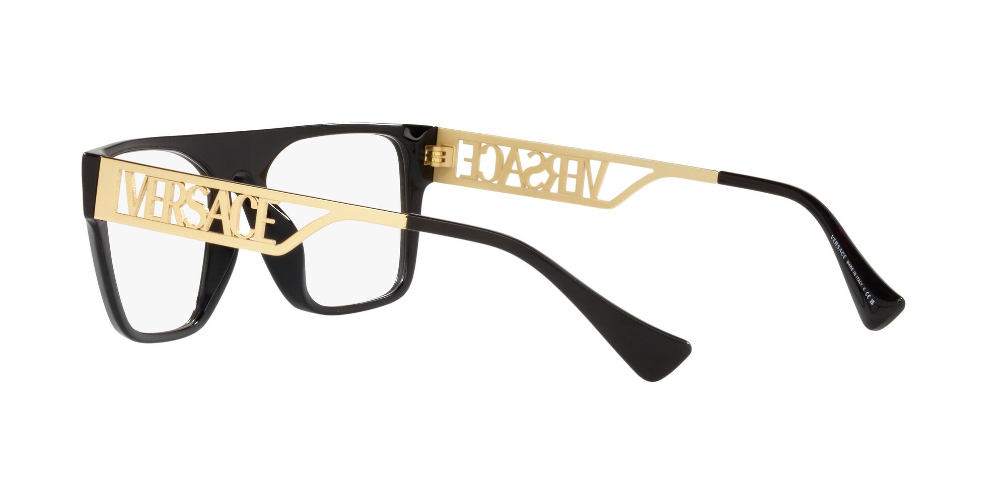 Eyeglasses Versace VE 3326U (GB1) color nero shape rectangle lenses lente demo