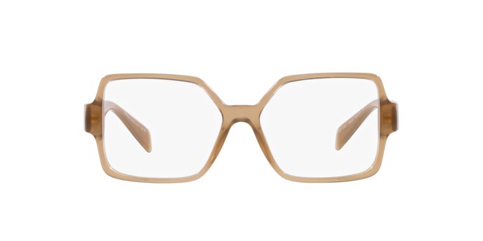 Occhiali da vista Versace VE 3337 (5403) colore beige opalino forma quadrato lenti lente demo