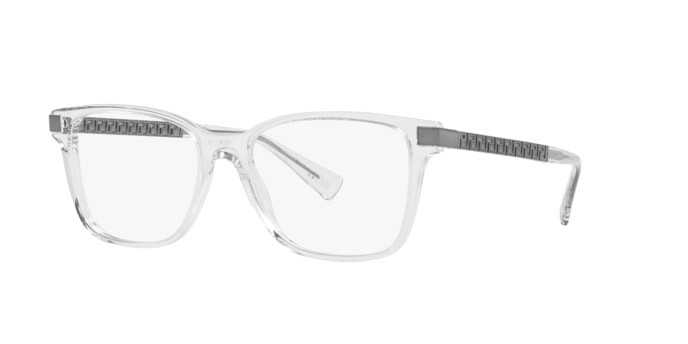 Eyeglasses Versace VE 3340U (148) color cristallo shape square lenses lente demo