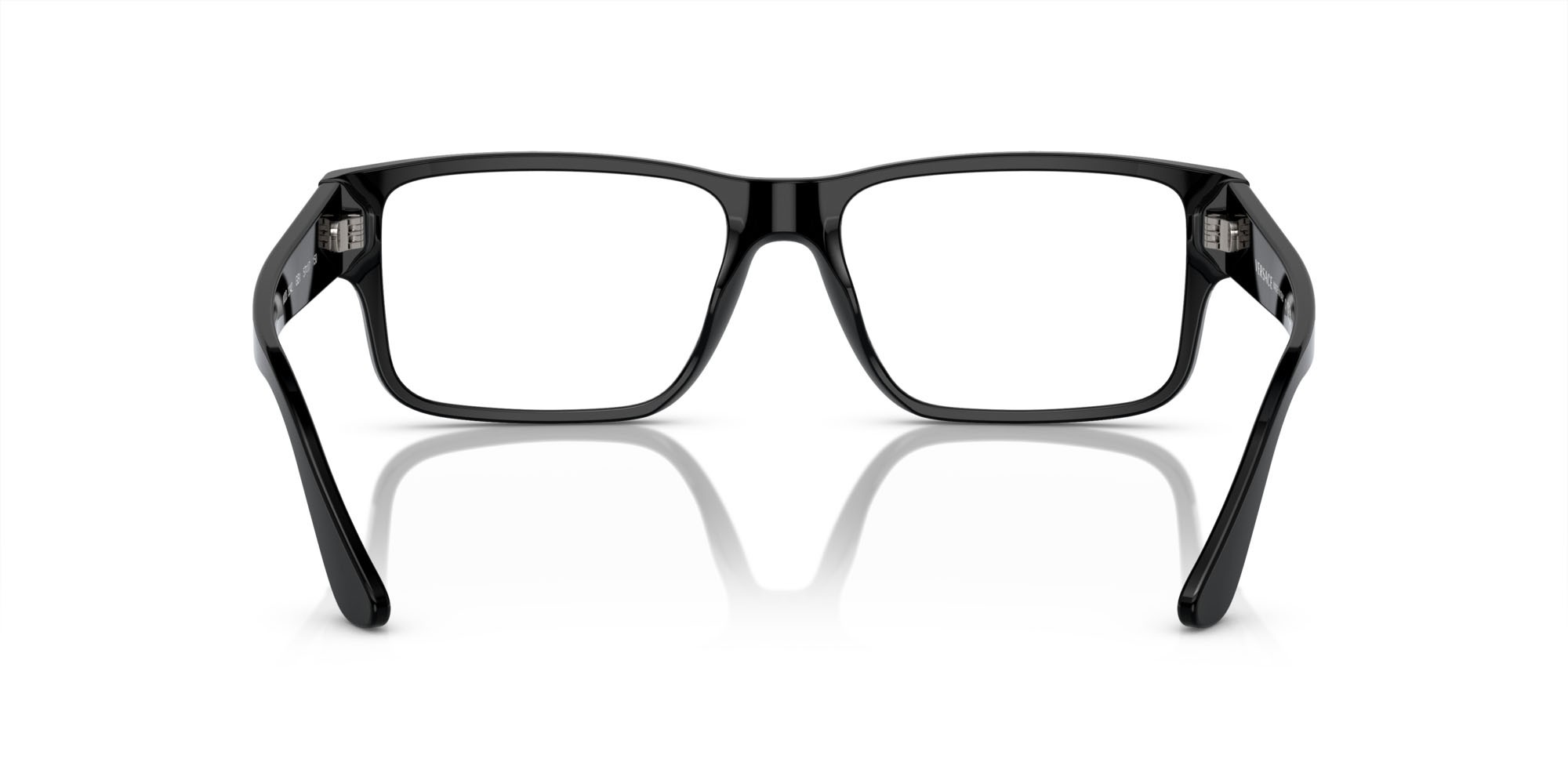 Eyeglasses Versace VE 3342 (GB1) color nero shape rectangle lenses lente demo