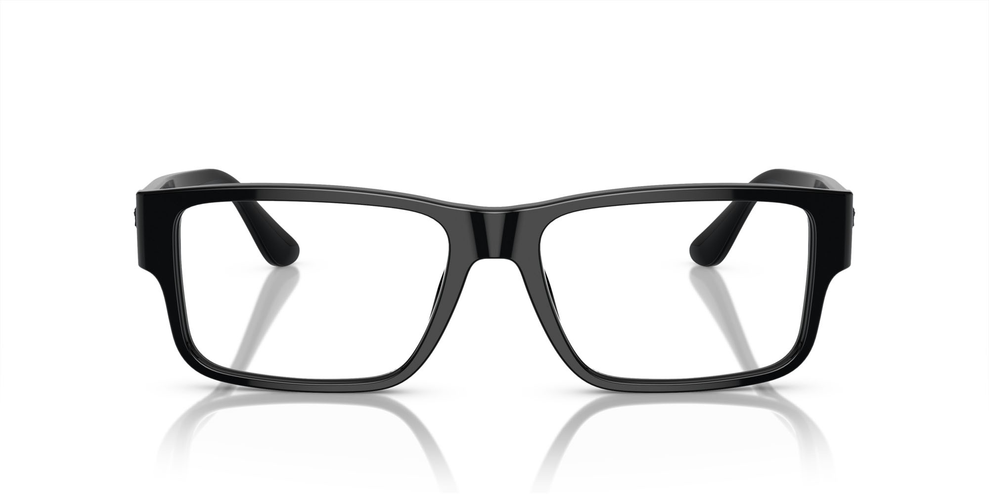 Eyeglasses Versace VE 3342 (GB1) color nero shape rectangle lenses lente demo