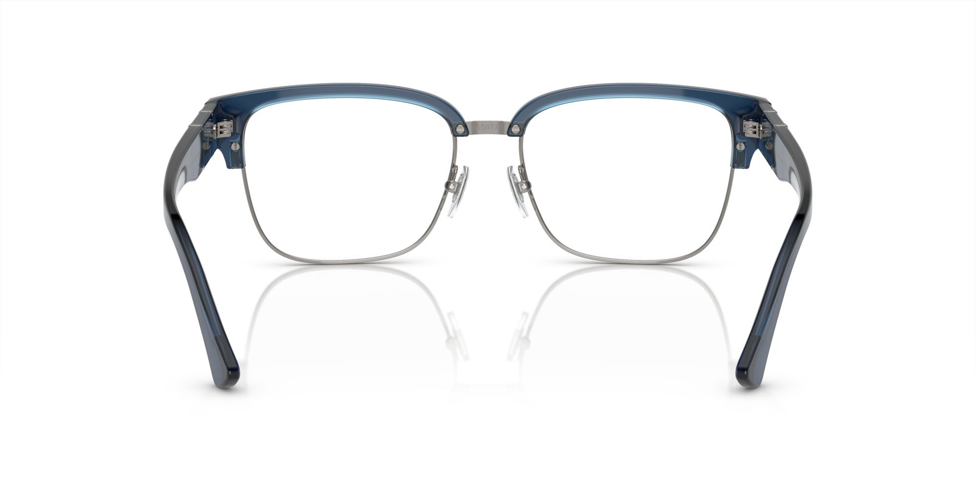 Eyeglasses Versace VE 3348 (5292) color blu trasparente shape square lenses lente demo