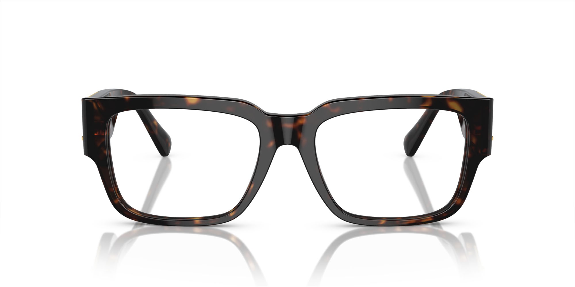 Eyeglasses Versace VE 3350 (108) color havana shape square lenses lente demo