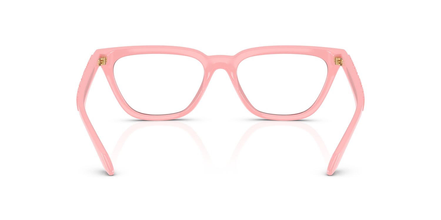 Eyeglasses Versace VE 3352U (5452) color pink bubble gum shape cat eye lenses lente demo