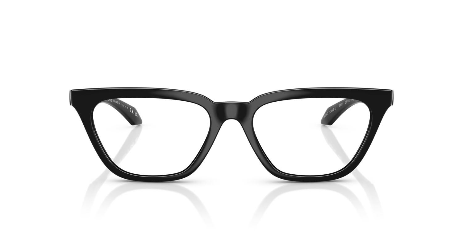 Eyeglasses Versace VE 3352U (GB1) color nero shape cat eye lenses lente demo