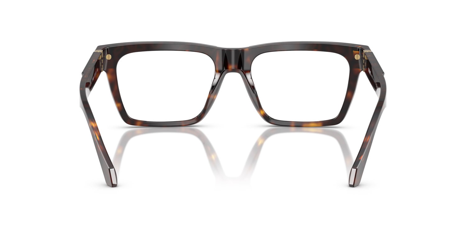 Occhiali da vista Versace VE 3354 (5466) colore top nero/havana forma rettangolare lenti lente demo