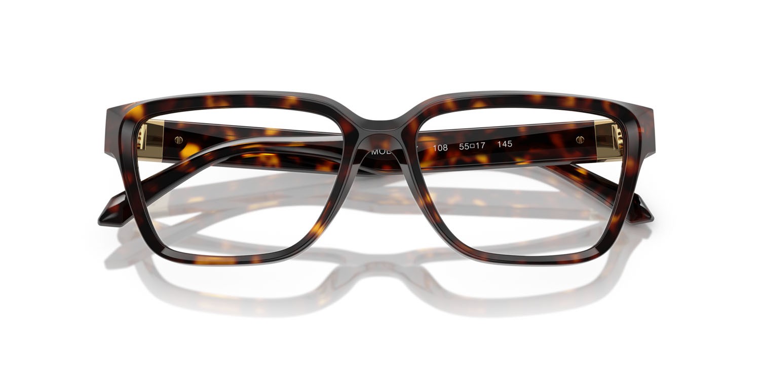 Eyeglasses Versace VE 3357 (108) color havana shape rectangle lenses lente demo