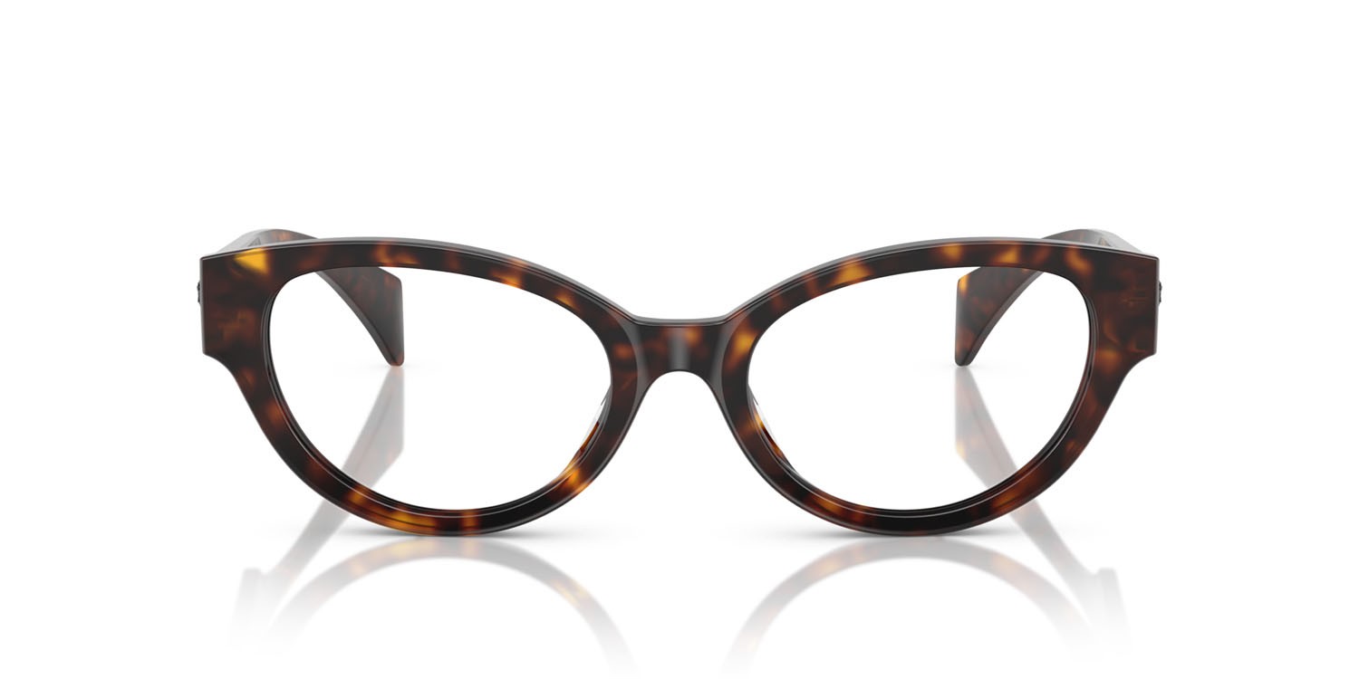 Eyeglasses Versace VE 3361U (108) color havana shape cat eye lenses lente demo