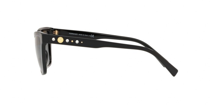 Sonnenbrillen Versace VE 4354B (GB1/87) farbe black form cat-eye gläser grey