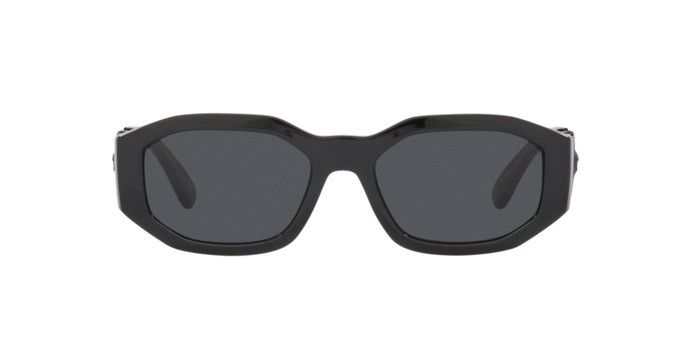 Occhiali da sole Versace VE 4361 (536087) colore black forma irregolare lenti dark grey