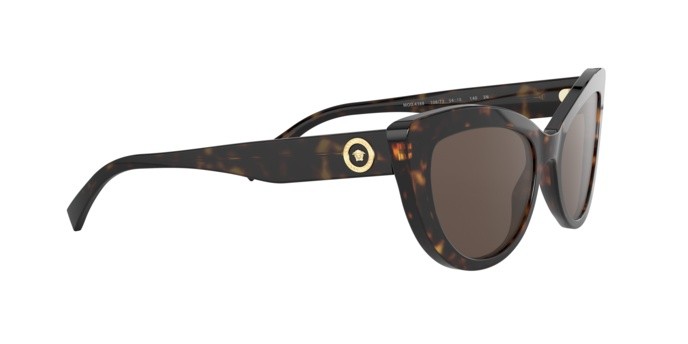 Sonnenbrillen Versace VE 4388 (108/73) farbe dark havana form schmetterling gläser brown