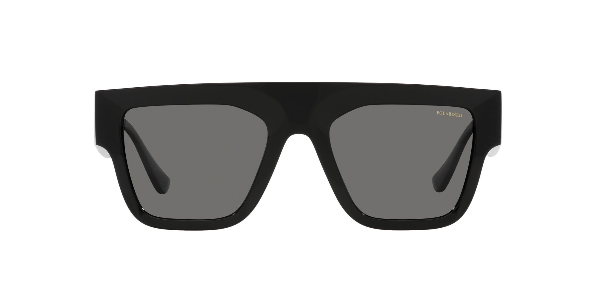 Sunglasses Versace VE 4430U (GB1/81) color nero shape rectangle lenses polar grigio scuro
