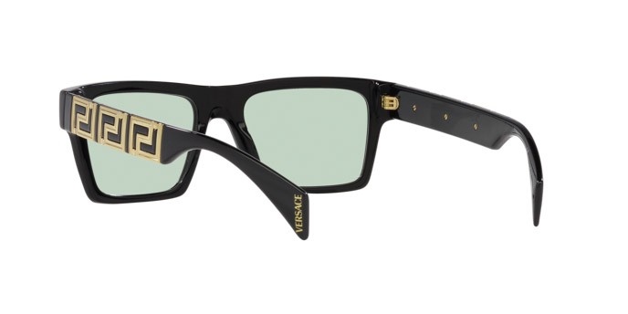 Sonnenbrillen Versace VE 4445 (GB1/M1) farbe nero form rechteckig gläser fotocromatica verde