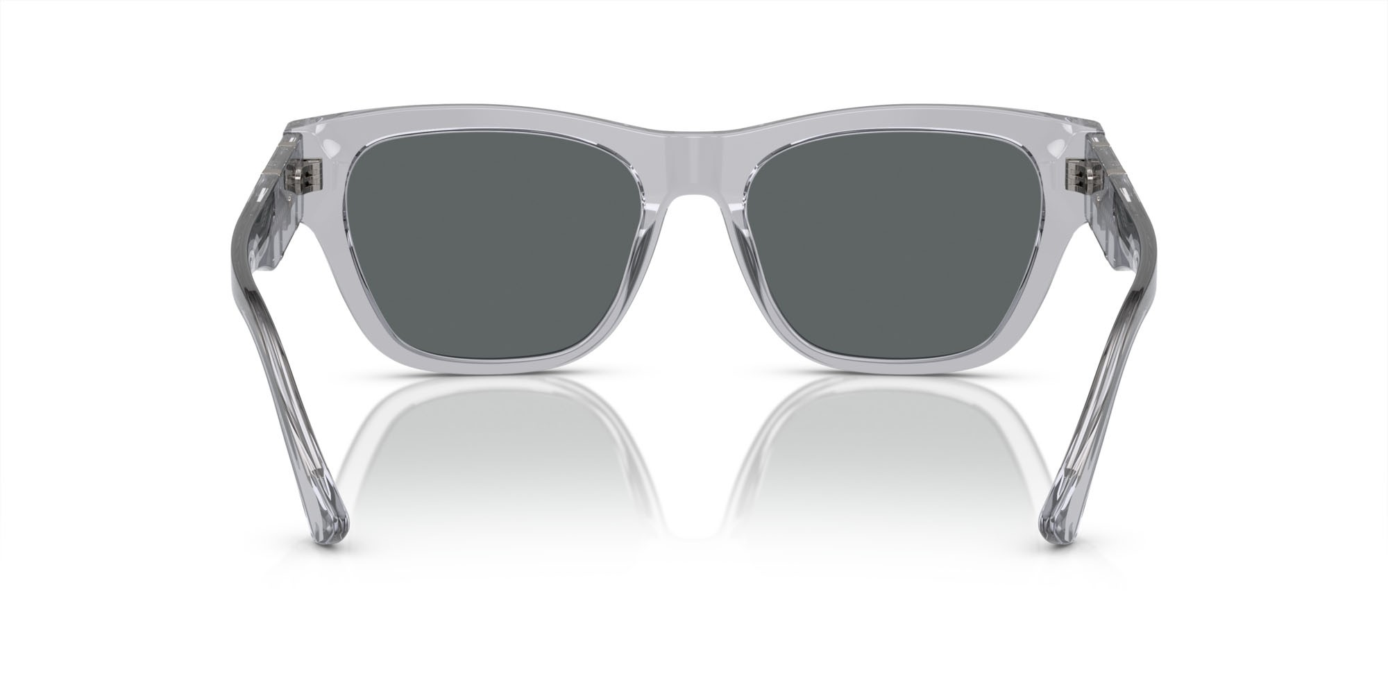 Occhiali da sole Versace VE 4457 (543287) colore grigio trasparente forma quadrato lenti grigio scuro