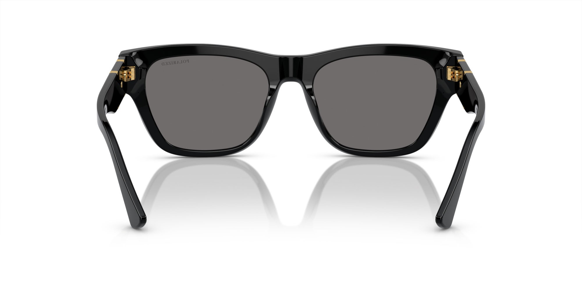 Sunglasses Versace VE 4457 (GB1/81) color nero shape square lenses polarized grigio scuro