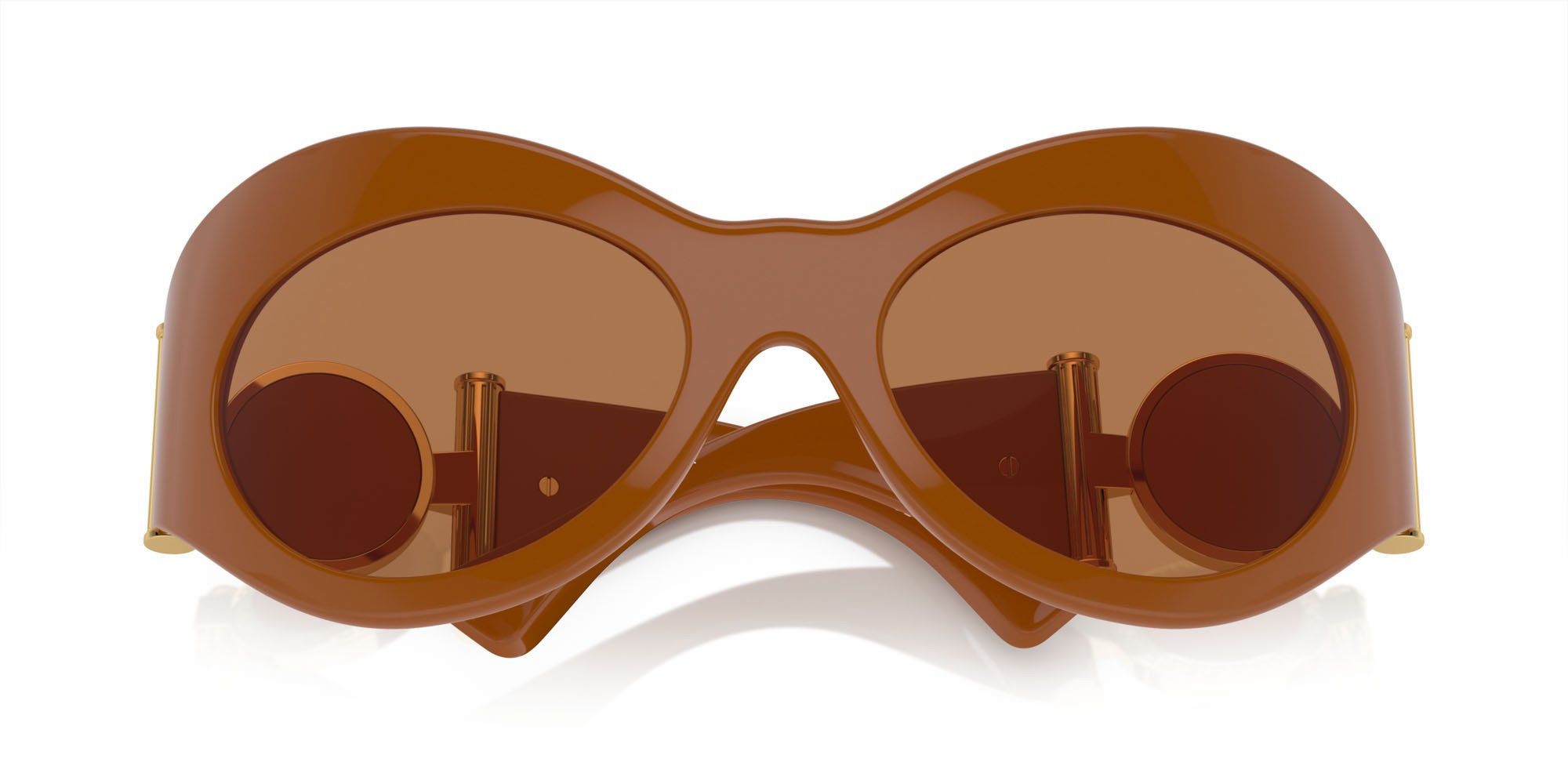 Sonnenbrillen Versace VE 4462 (544773) farbe caramello form unregelmäßig gläser bronzo