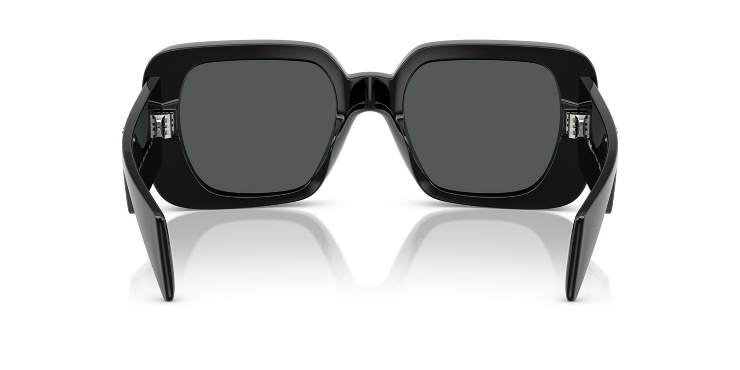 Sunglasses Versace VE 4473U (GB1/87) color nero shape square lenses grigio scuro