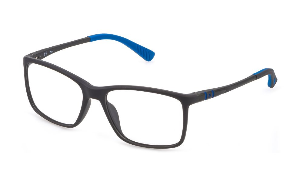 Occhiali da vista Fila VFI028 (0R43) colore grigio pieno opaco 