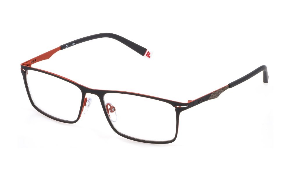 Brillen Fila VFI122 (0181) farbe rosso gommato c/parti colorate 