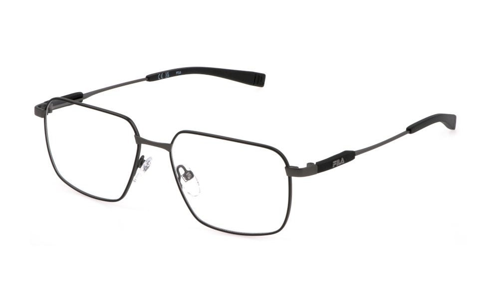 Occhiali da vista Fila VFI534 (0599) colore nero semilucido c/parti bachelite 