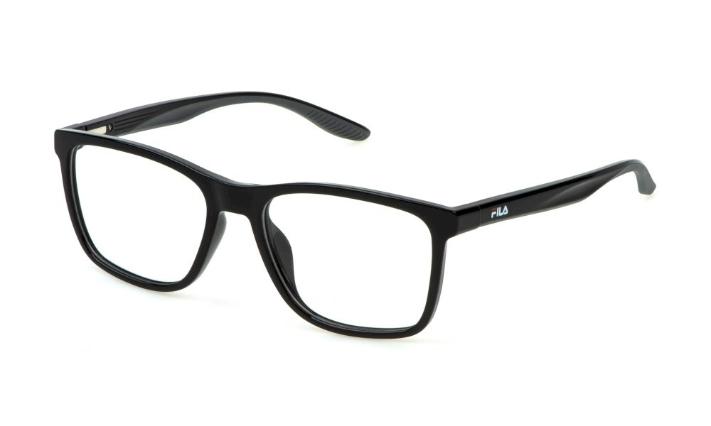 Occhiali da vista Fila VFI709 (0Z42) colore nero lucido totale 