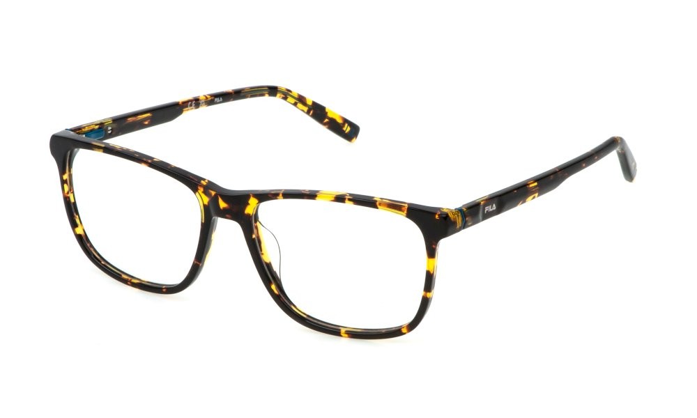 Eyeglasses Fila VFI712 (0779) color avana gialla lucida 