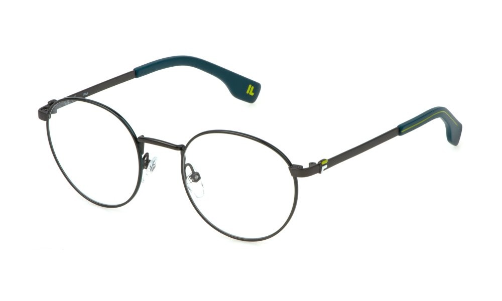 Occhiali da vista Fila VFI717 (08DR) colore bachelite opaca c/parti colorate 