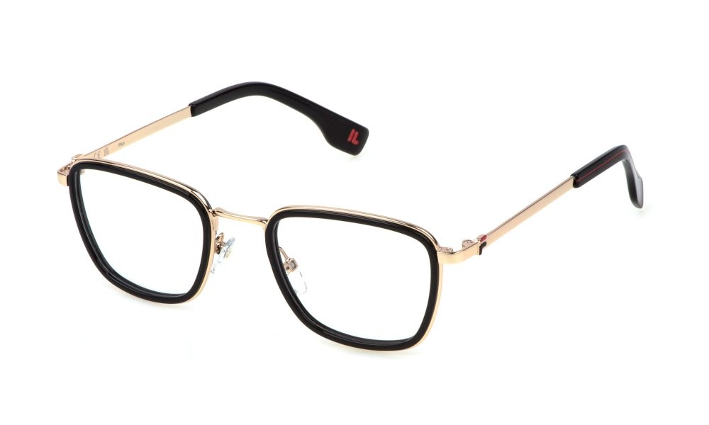 Occhiali da vista Fila VFI718V (0700) colore nero lucido 