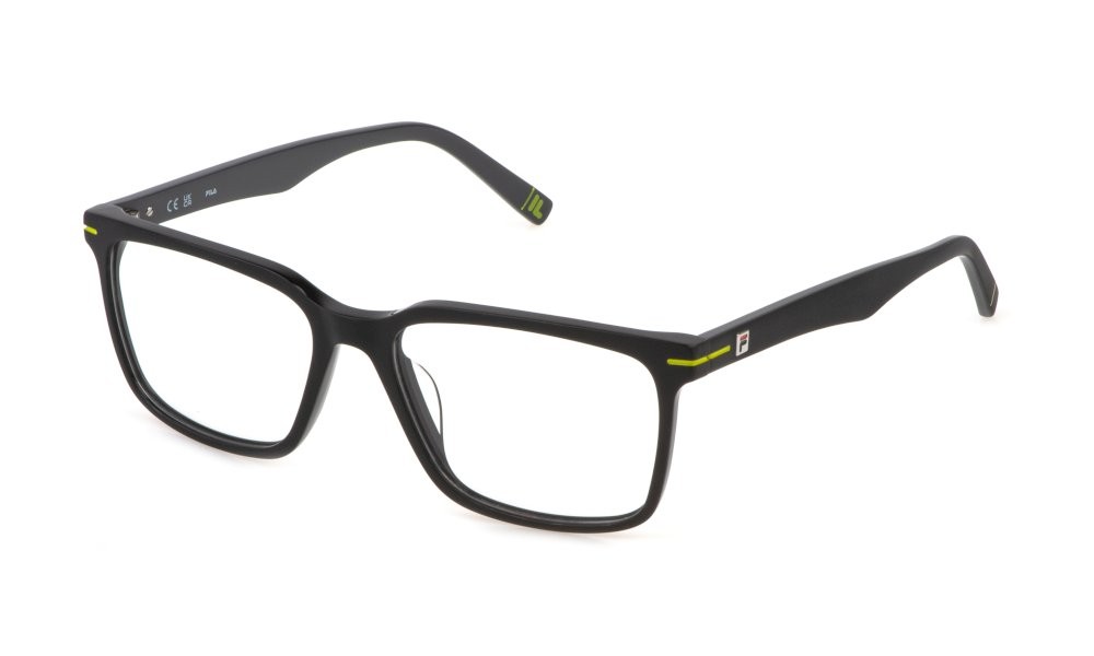 Eyeglasses Fila VFI872 (0V30) color nero lucido/nero opaco 