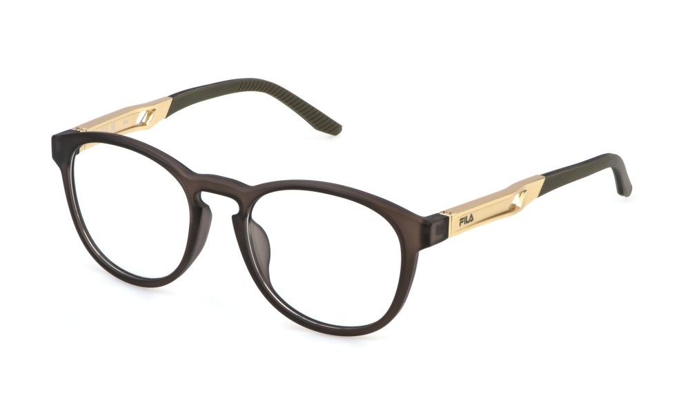Occhiali da vista Fila VFI875 (4A4Y) colore grigio opalino opaco 