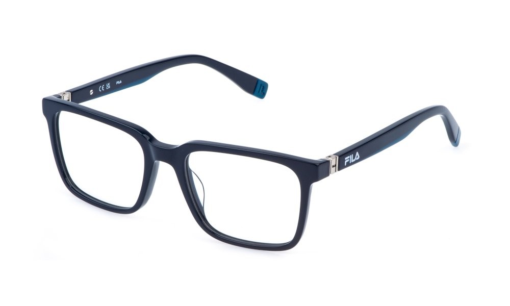 Occhiali da vista Fila VFI990 (0D82) colore blu pieno 