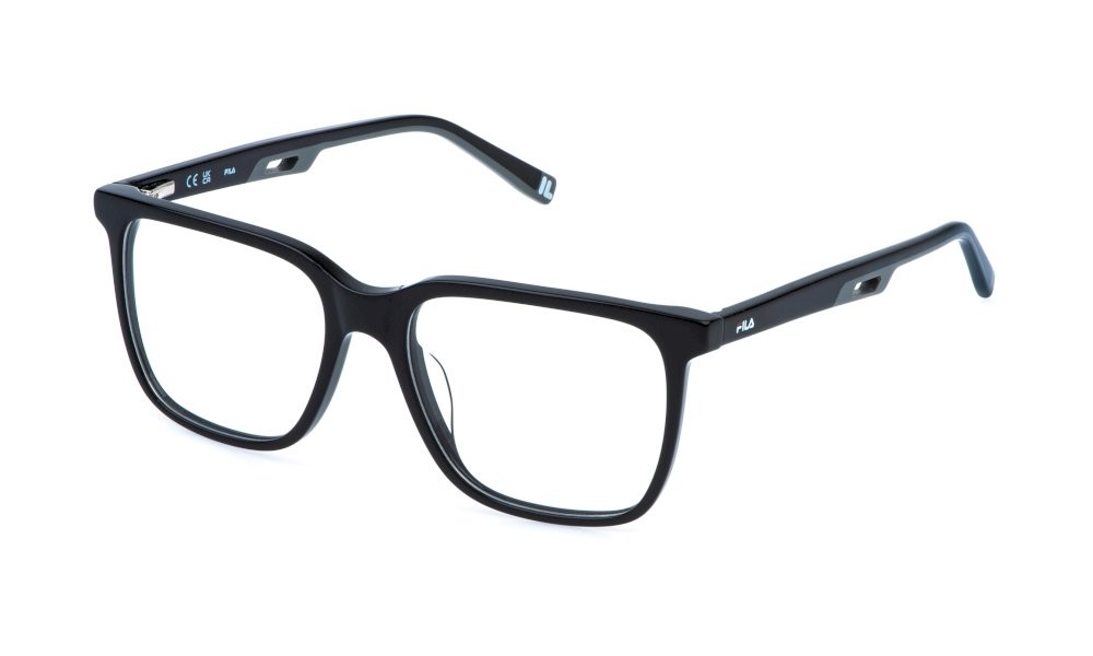 Occhiali da vista Fila VFIA92 (0700) colore nero lucido 