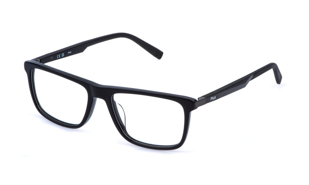 Occhiali da vista Fila VFIA93 (0700) colore nero lucido 