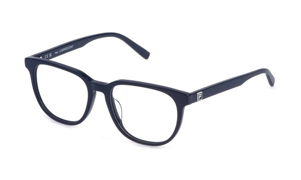 Occhiali da vista Fila VFID06 (0991) colore blu scuro lucido 