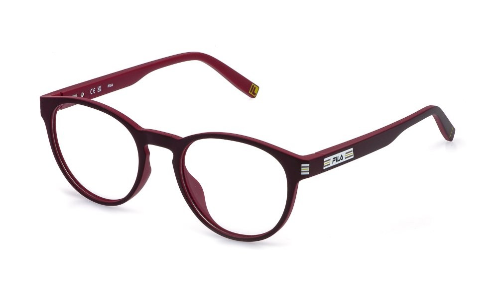 Occhiali da vista Fila VFID07 (01AZ) colore bordeaux/rosso 