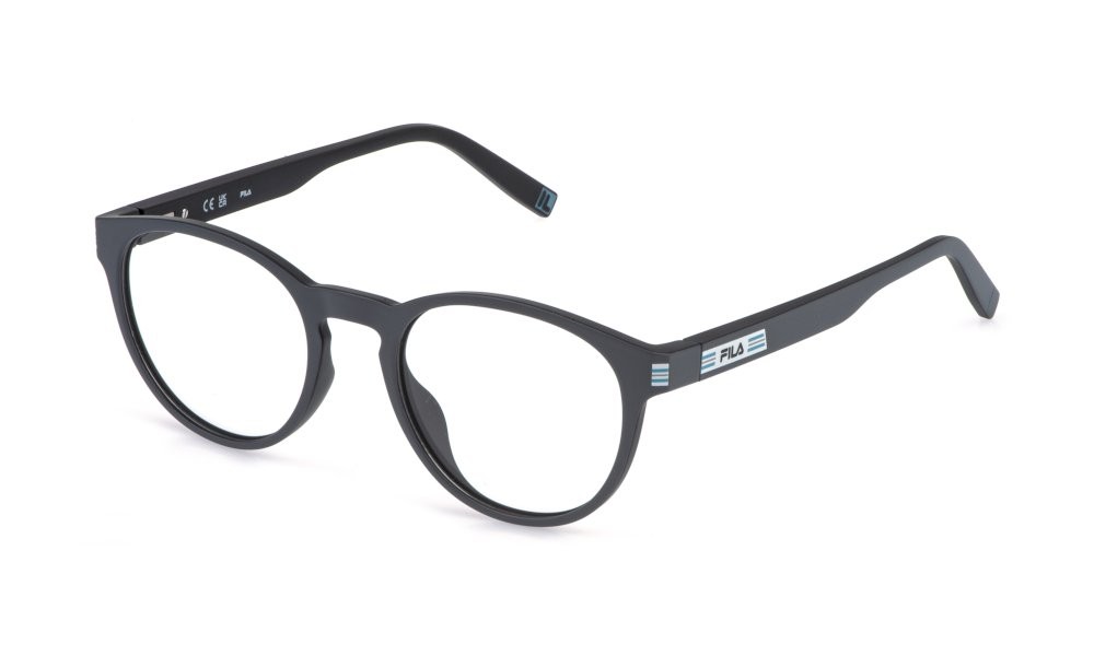 Occhiali da vista Fila VFID07 (0JA3) colore grigio/nero opaco 