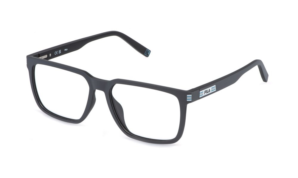 Occhiali da vista Fila VFID08 (0JA3) colore grigio/nero opaco 