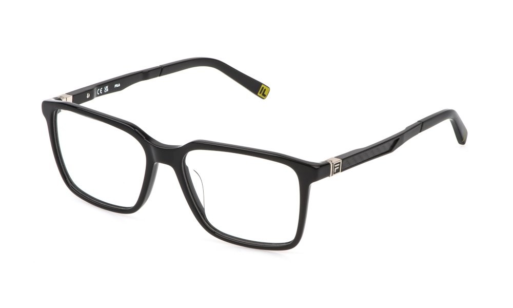 Occhiali da vista Fila VFID09 (0700) colore nero lucido 