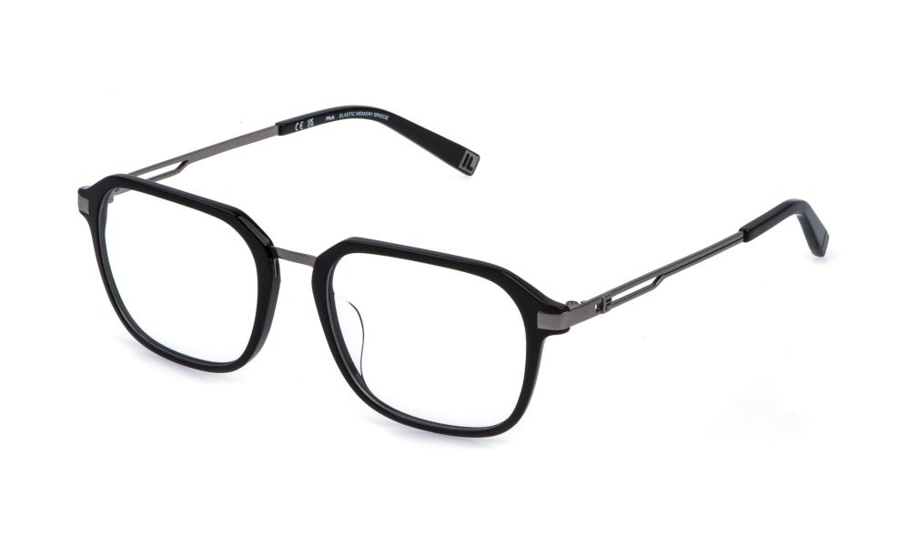 Occhiali da vista Fila VFID16 (0700) colore nero lucido 