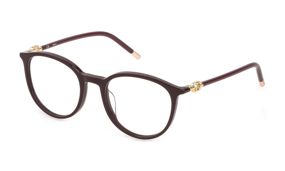 Brillen Furla VFU548 (0G96) farbe bordeaux pieno 