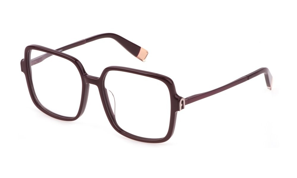 Brillen Furla VFU632 (0G96) farbe bordeaux pieno 