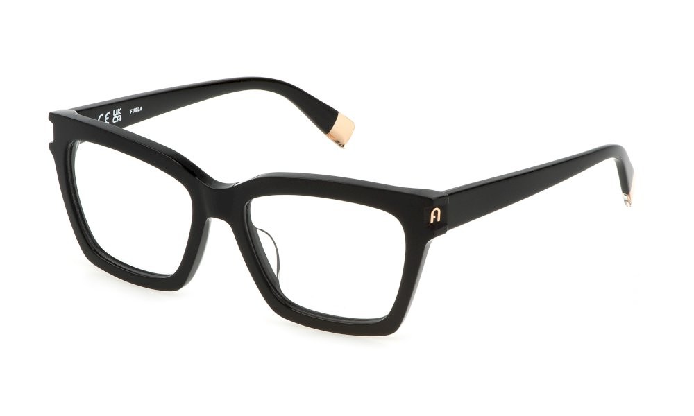 Brillen Furla VFU680V (700Y) farbe nero lucido 