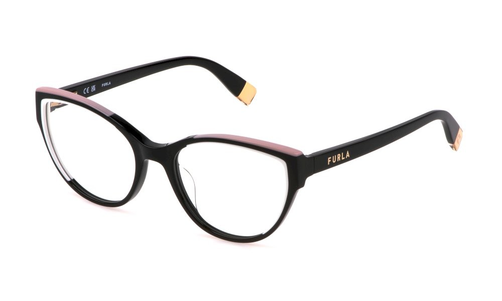 Brillen Furla VFU719 (700Y) farbe nero lucido 