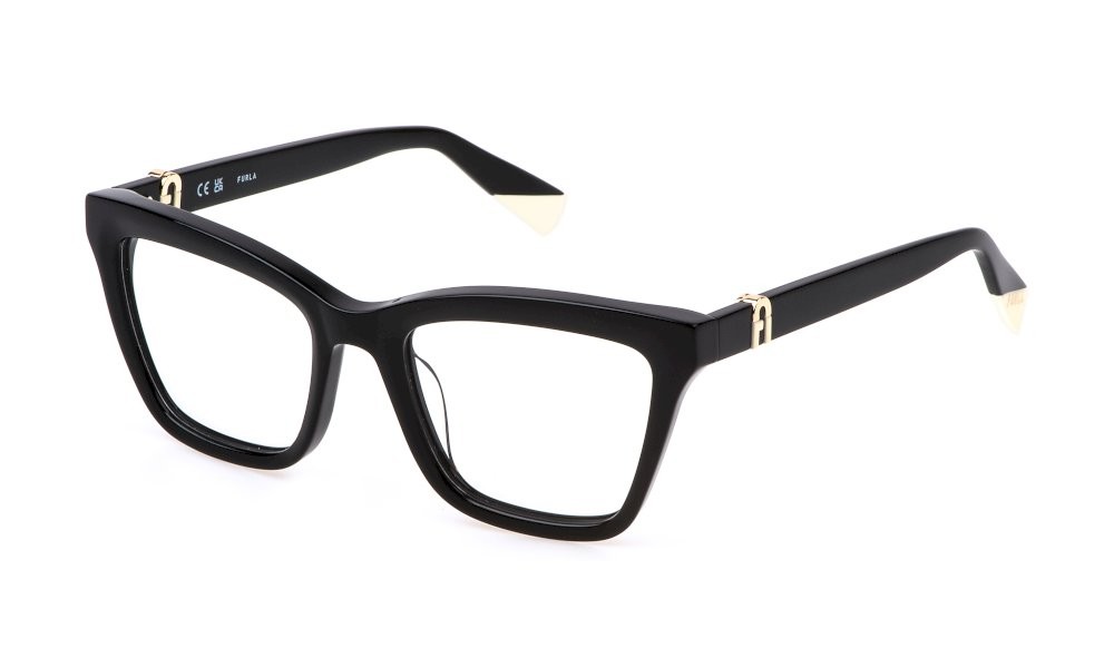 Brillen Furla VFU763 (0700) farbe nero lucido 