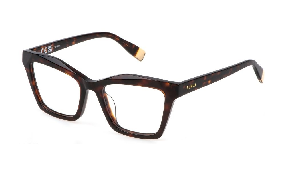 Occhiali da vista Furla VFU767 (0909) colore avana classica lucida 