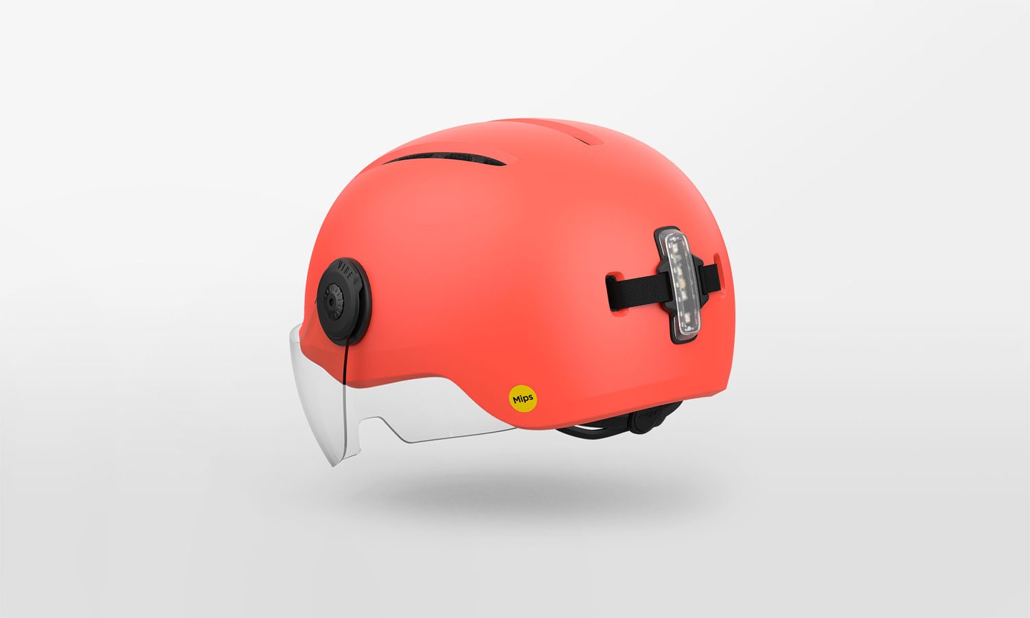 Caschi bici MET Vibe on mips coral lucido 3HM157 OR1 