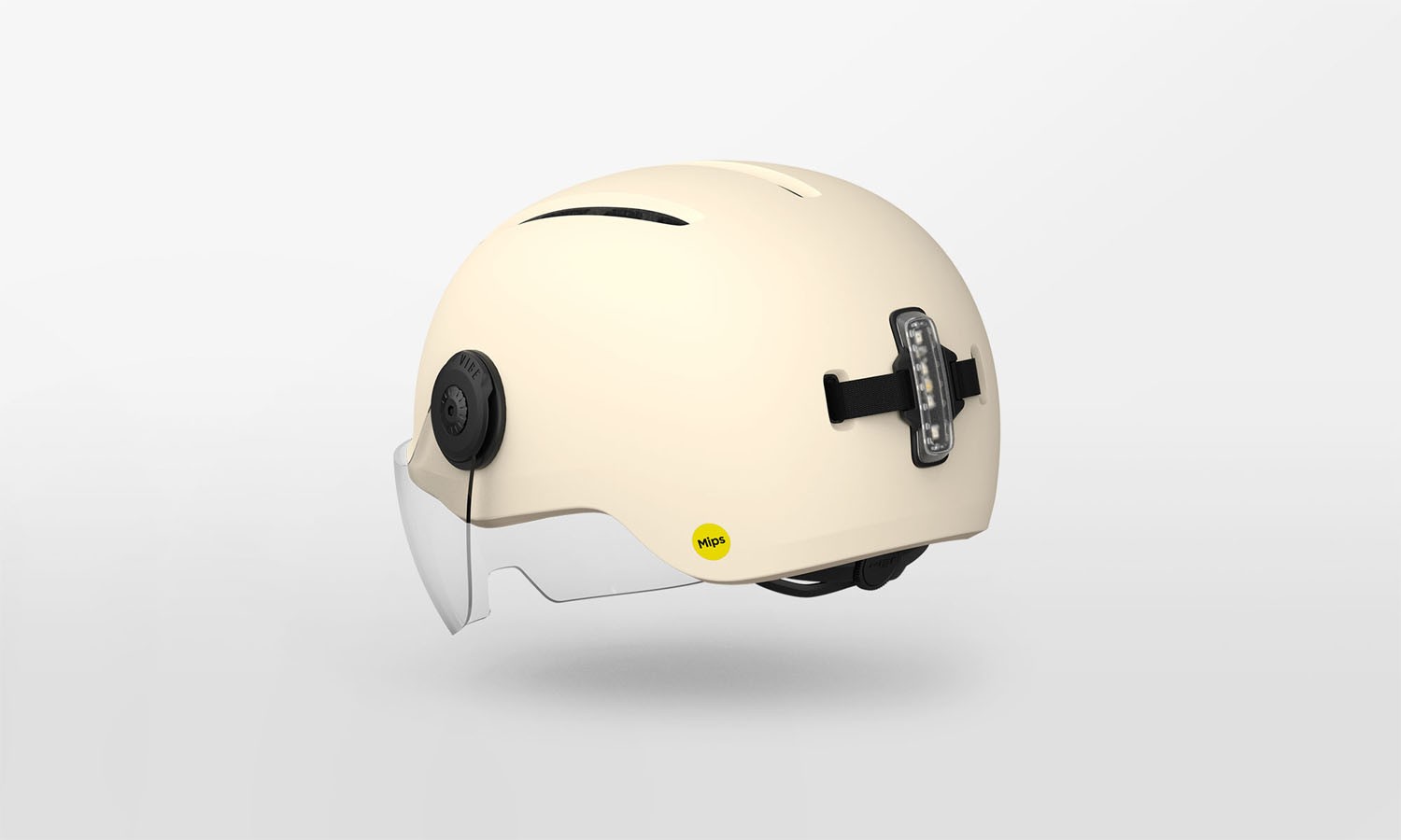Bike helmets MET Vibe on mips vanilla ice opaco 3HM157 WH1 