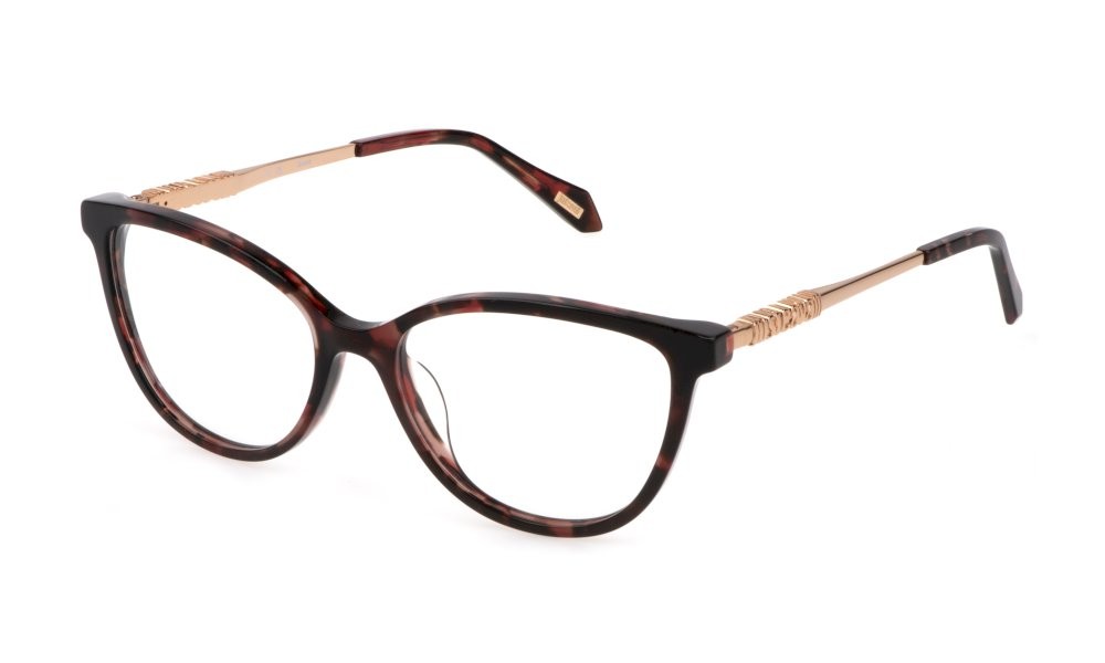 Brillen Just Cavalli VJC008 (09JC) farbe avana rossa lucido 