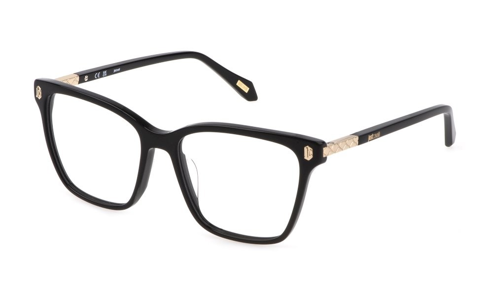 Brillen Just Cavalli VJC012 (0700) farbe nero lucido 